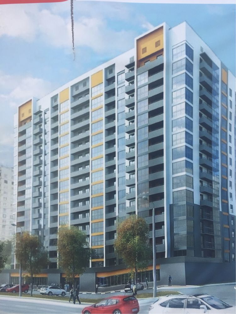 Продаж 1-кімнатної квартири 58 м²