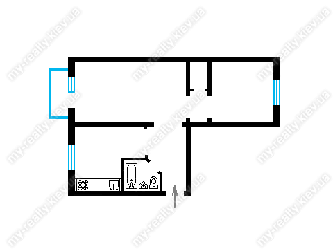 Продаж 2-кімнатної квартири 43 м², Івана Іжакевича вул., 7/10