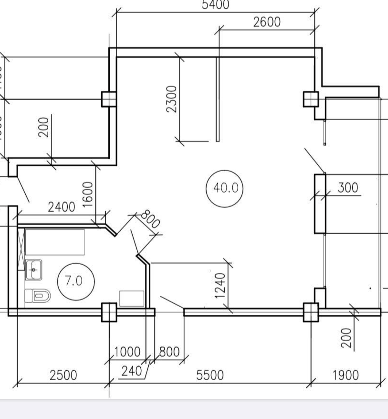 Продажа 1-комнатной квартиры 49 м²