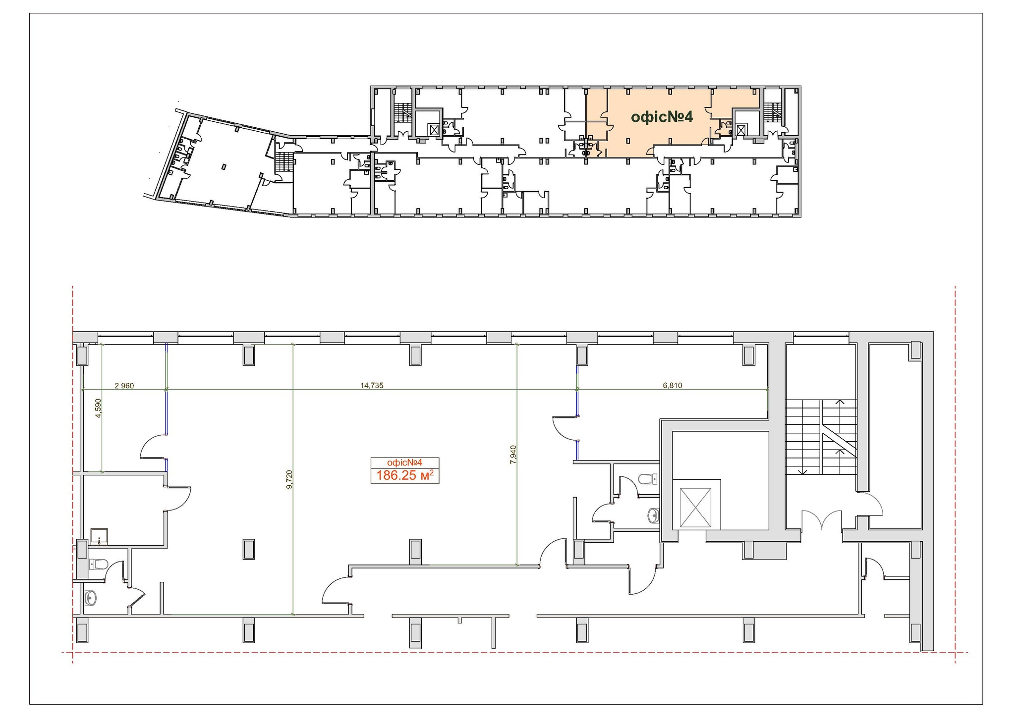 Аренда офиса 186 м², Глубочицкая ул., 17