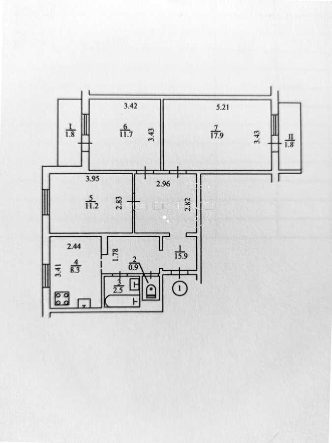 Продаж 3-кімнатної квартири 72 м², Архітектора Вербицького вул., 36