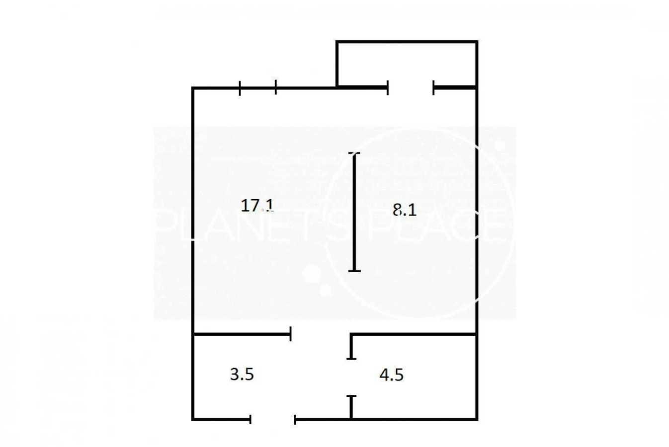 Продаж 1-кімнатної квартири 33 м², Лесі Українки вул., 74