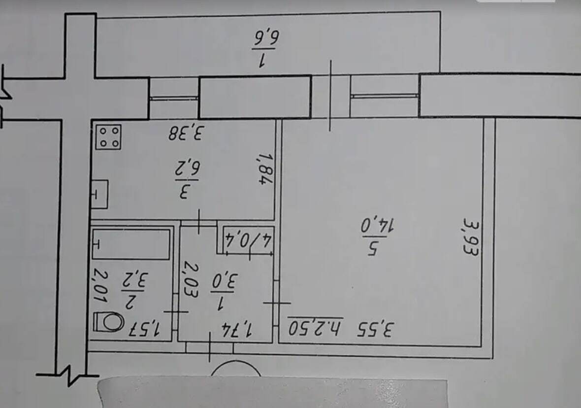 Продаж 1-кімнатної квартири 33 м², Заливна вул.