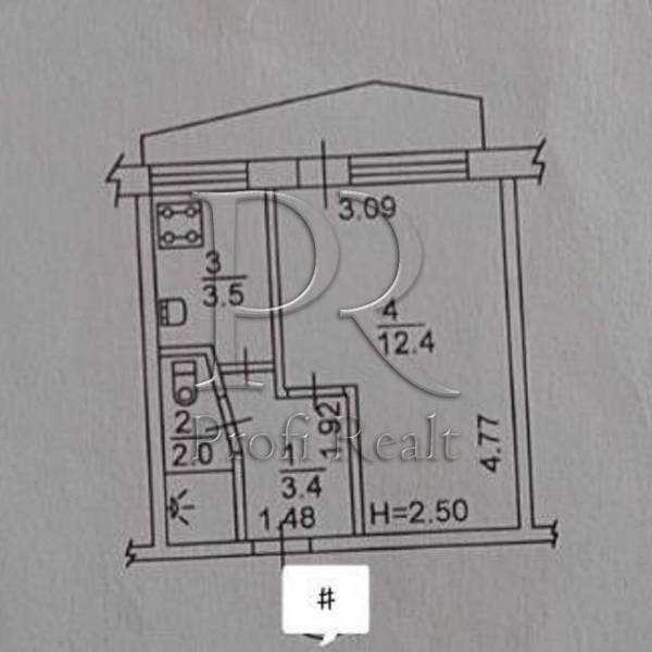 Продажа 1-комнатной квартиры 23 м², Петра Запорожца ул., 13Б