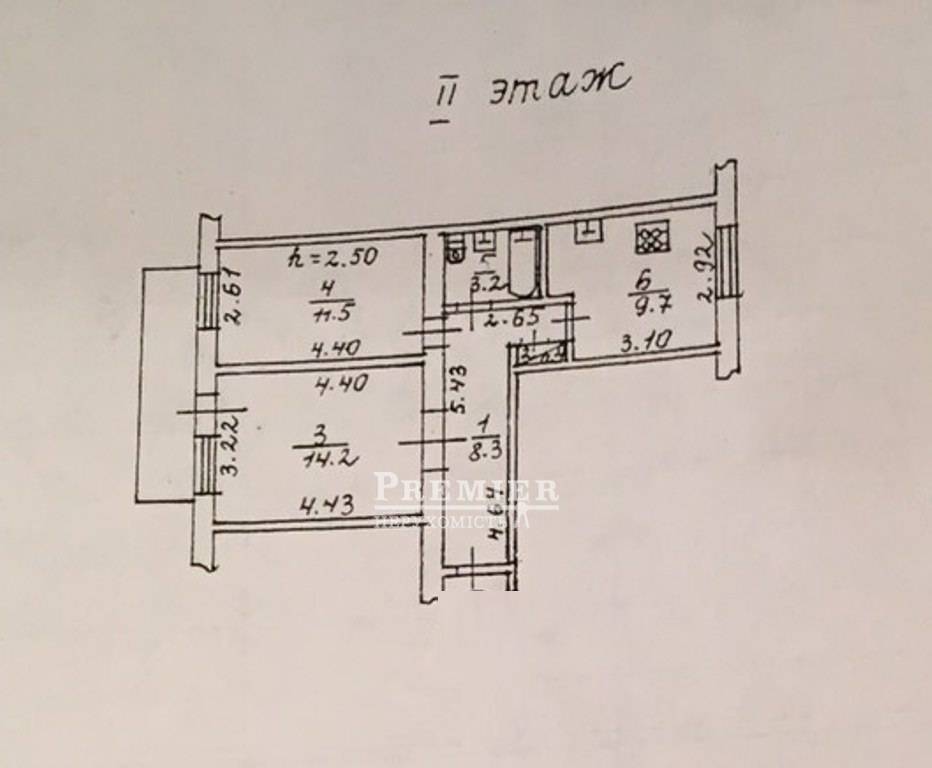 Продаж 2-кімнатної квартири 50 м², Ростовская вул.