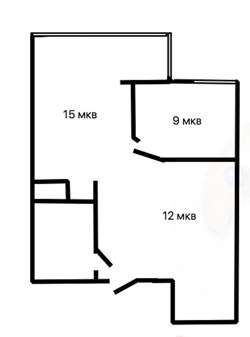 Продажа 1-комнатной квартиры 45 м², Балтийский пер., 3А