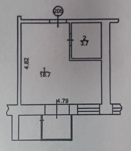 Продаж 1-кімнатної квартири 25 м², Свято-Покровська вул., 73Б/5