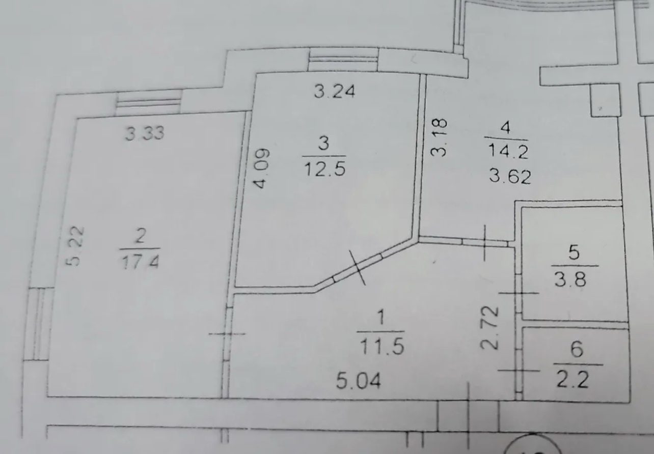 Продажа 2-комнатной квартиры 62 м², ЖК Покровский, 5 БУДИНОК (УЛ. СВЯТО-ПОКРОВСКАЯ, 73Б/7)