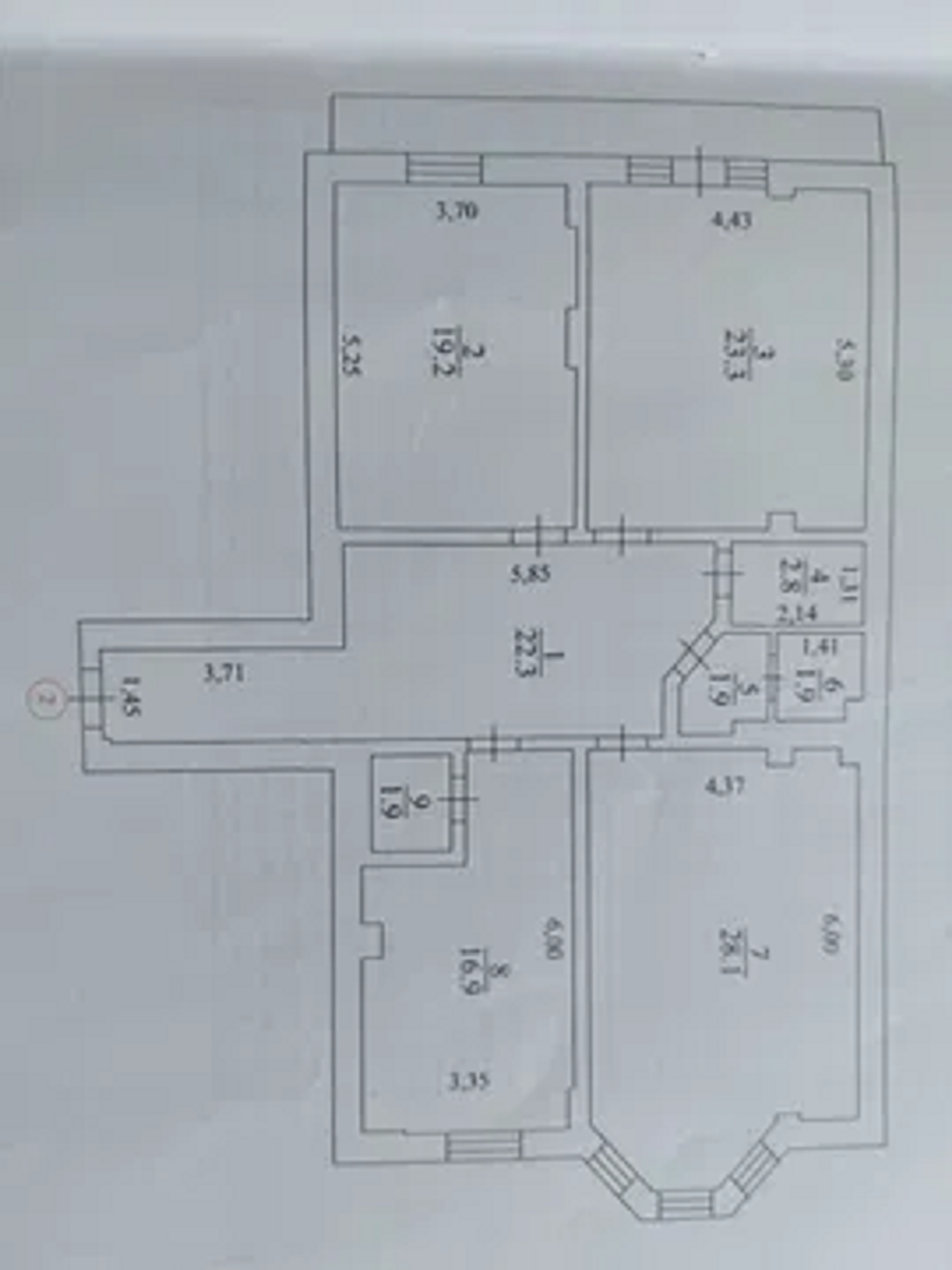 Оренда офісу 123 м², Григорія Сковороди вул., 6