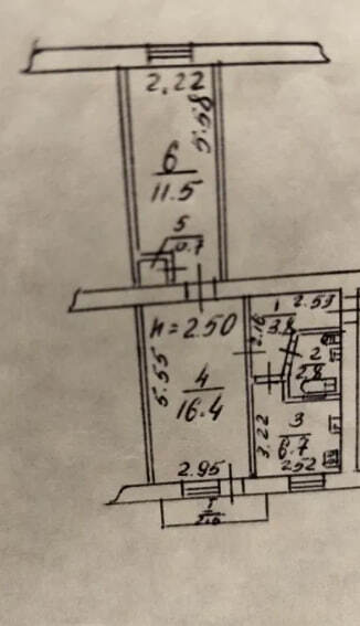 Продаж 2-кімнатної квартири 43.9 м², Новомістинська вул.