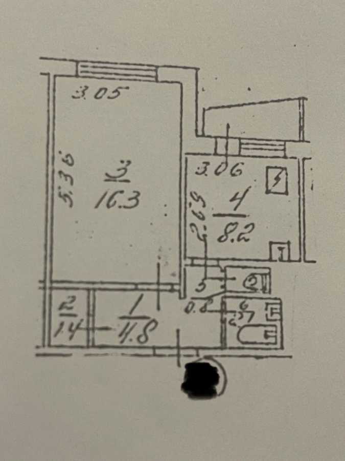 Продаж 1-кімнатної квартири 34 м², Приозерна вул., 4А