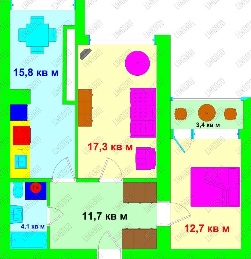 Продаж 2-кімнатної квартири 65 м², Героїв Сталінграда просп., 20А