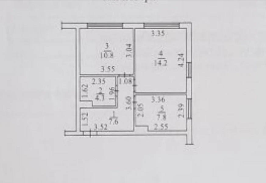 Продаж 2-кімнатної квартири 45 м², Марсельская вул.