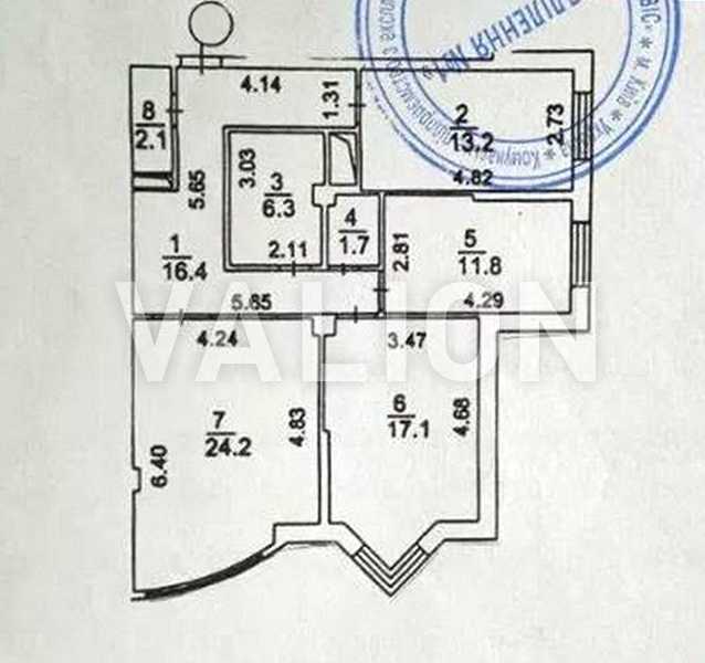 Продаж 3-кімнатної квартири 93 м², Академіка Палладіна просп., 20