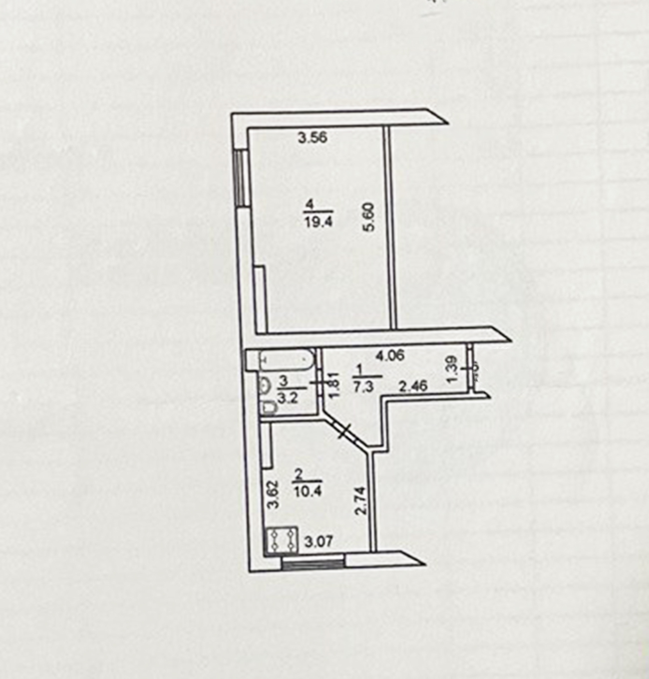 Продаж 1-кімнатної квартири 40 м², Петра Запорожца вул., 13