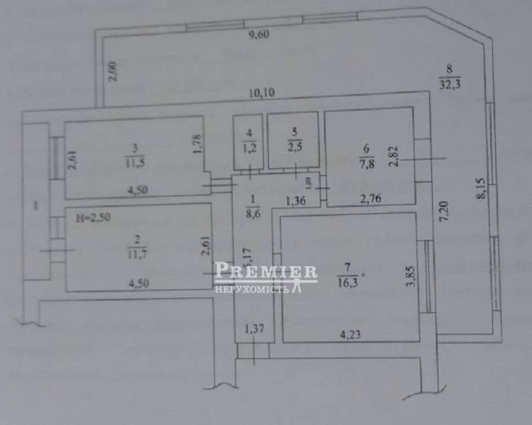 Продаж 3-кімнатної квартири 95 м², Генерала Бочарова вул.