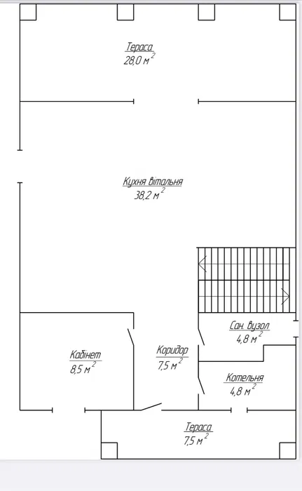 Продаж будинку 135 м²