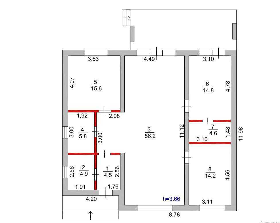 Продаж котеджу 126 м², Озерная