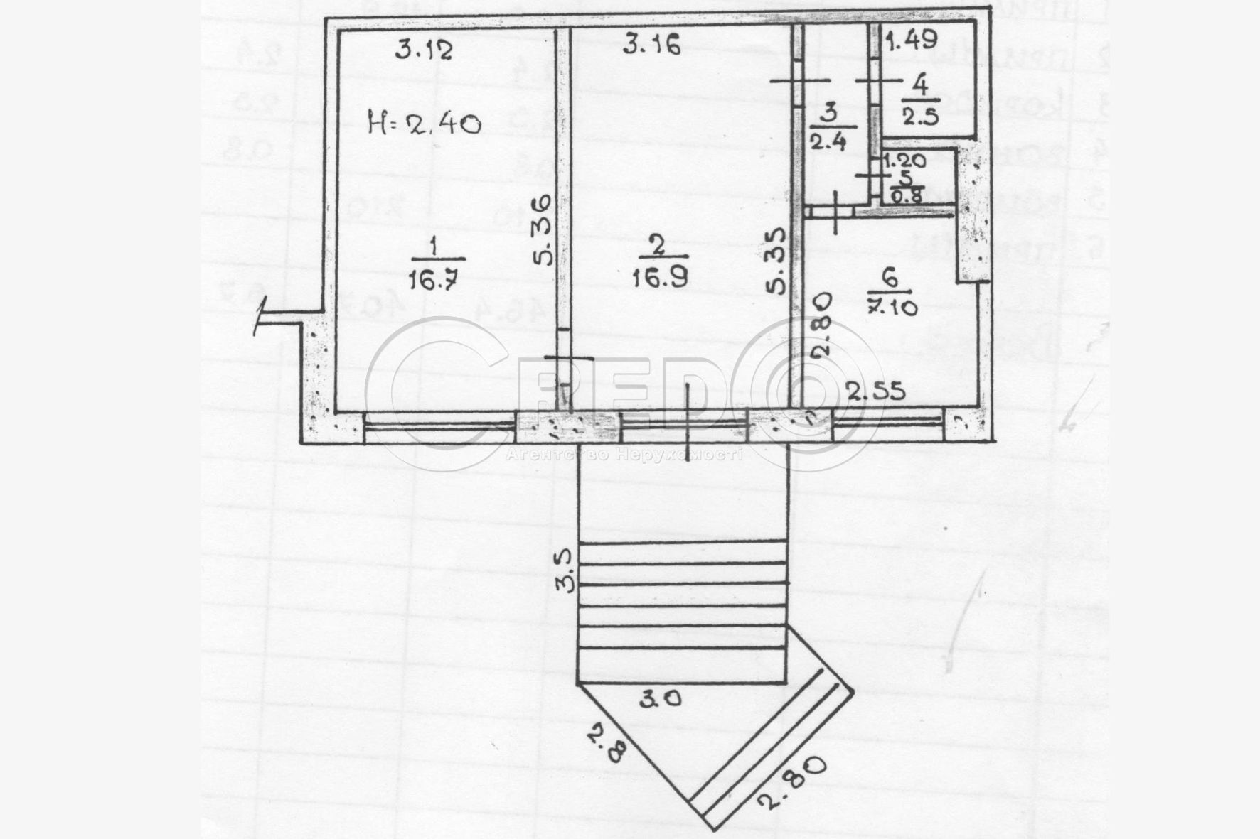 Продажа магазина 46.4 м², Лисового ул.