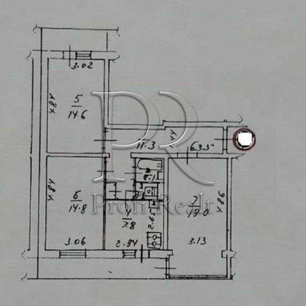 Продажа 3-комнатной квартиры 75 м², Маричанская ул., 11/8