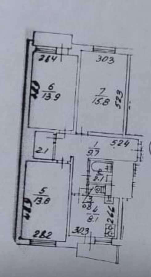 Продажа 3-комнатной квартиры 68 м², Литовский пер.