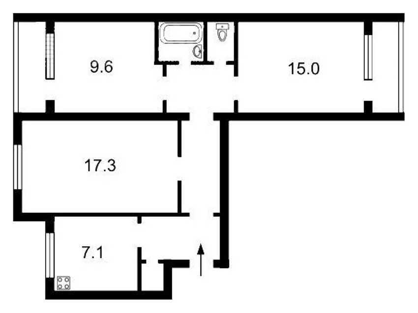 Продаж 3-кімнатної квартири 70 м², Мілославська вул., 23