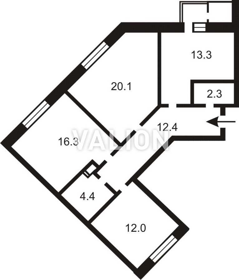 Продаж 3-кімнатної квартири 82.3 м², Івана Виговського вул., 10Е