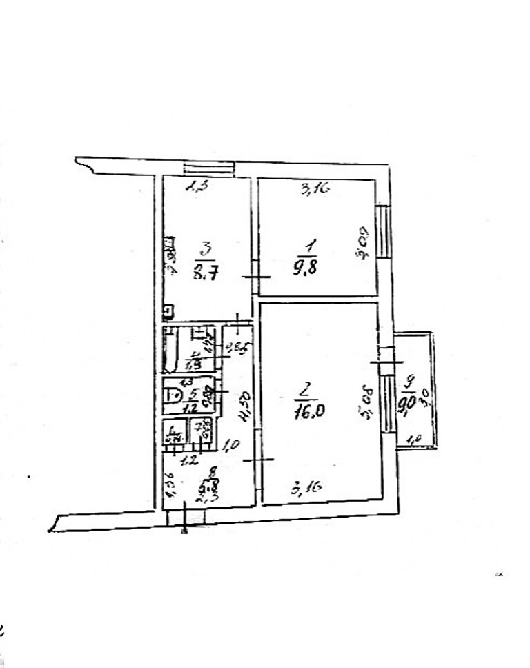 Продаж 2-кімнатної квартири 48 м², Академіка Філатова вул., 62/2