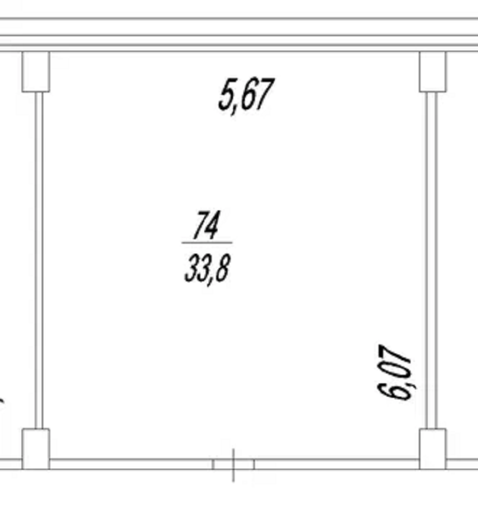 Оренда офісу 33 м², Степана Бандери просп., 21