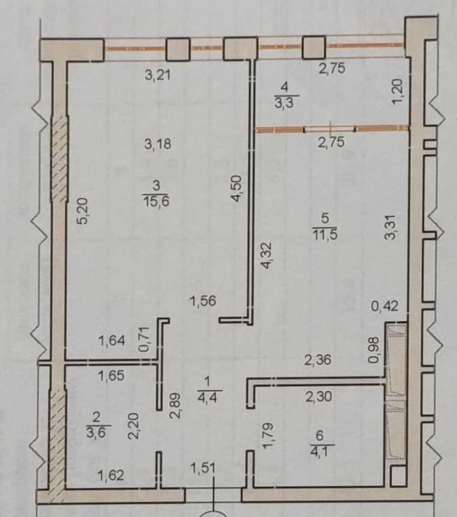 Продаж 1-кімнатної квартири 43 м², Науки просп., 58