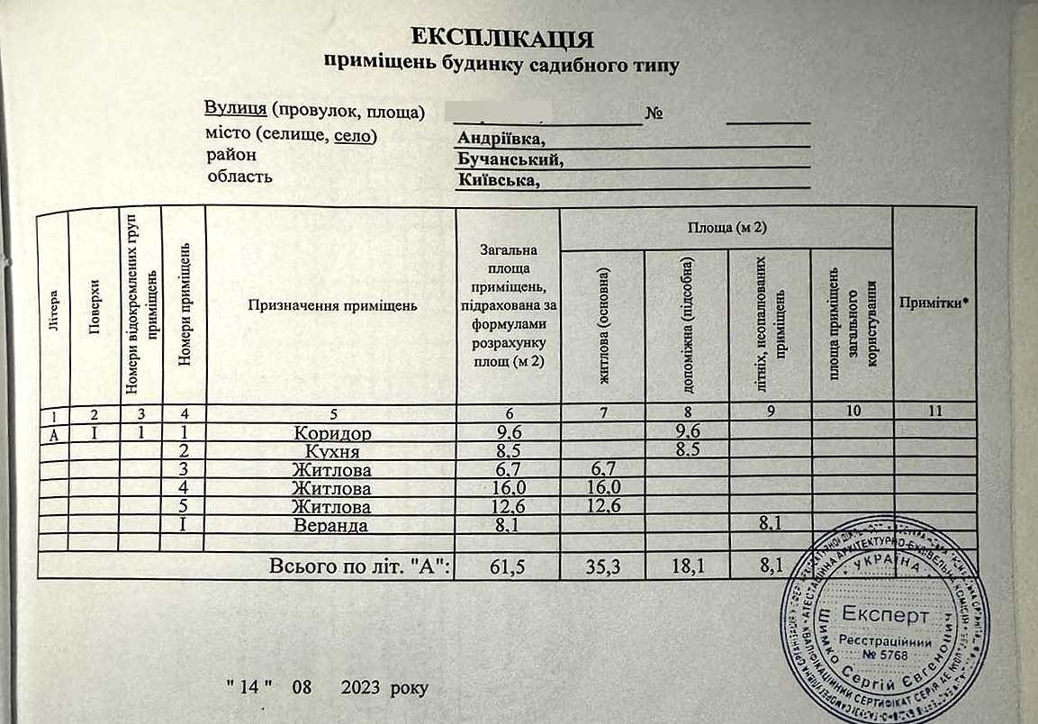 Продажа дома 61.5 м², Победы ул., молодіжна