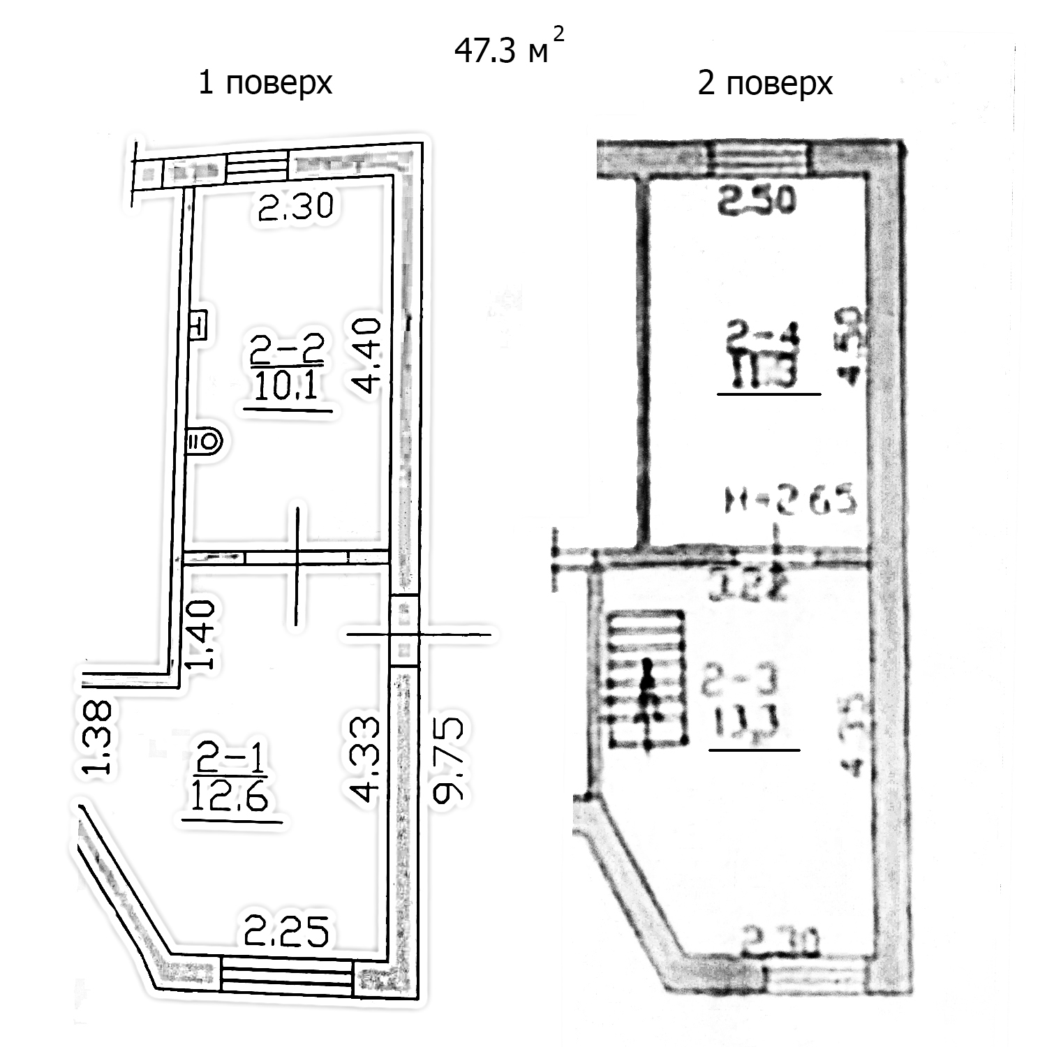 Продаж будинку 47.3 м², Залісна вул.