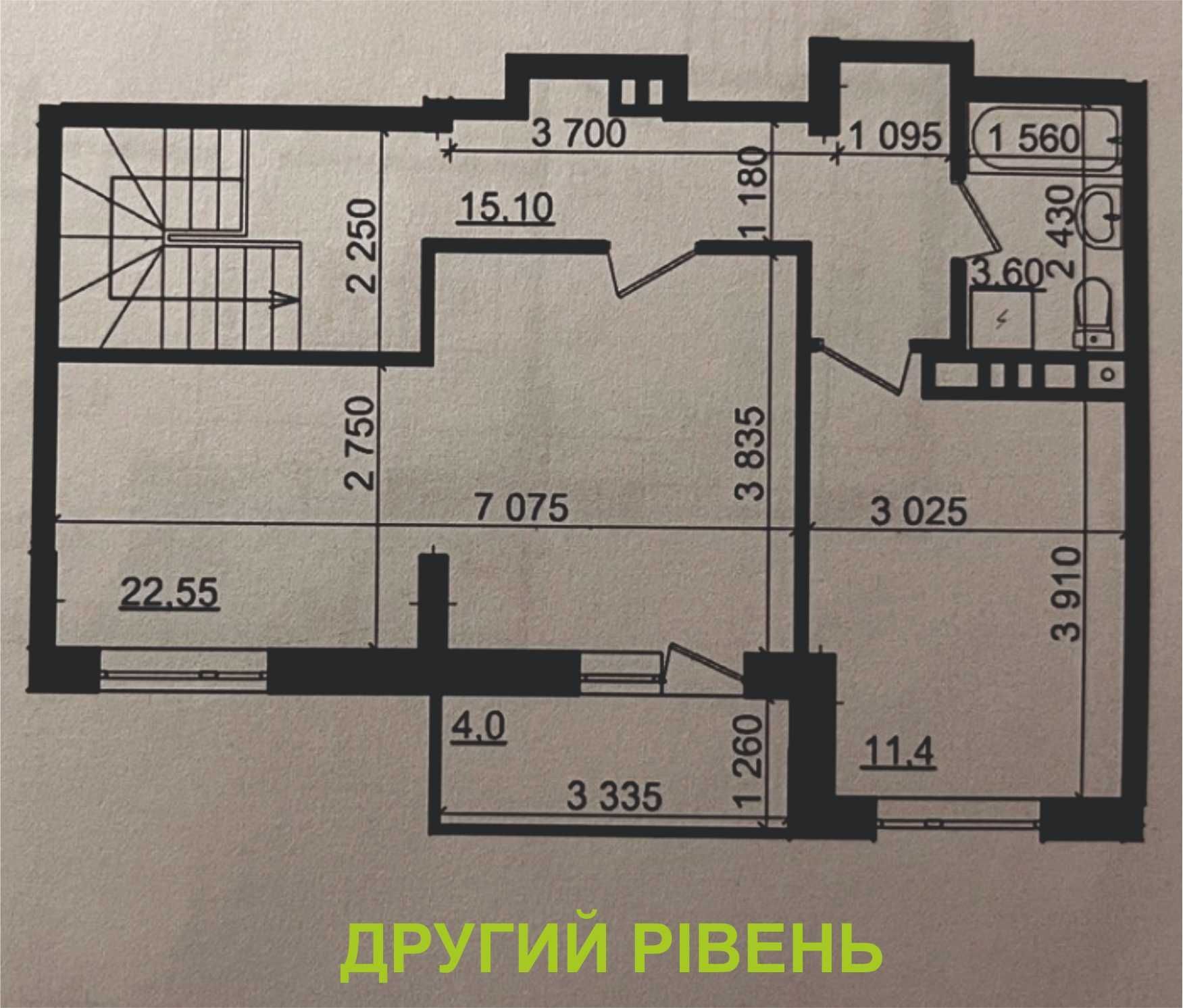 Продажа 3-комнатной квартиры 105 м²