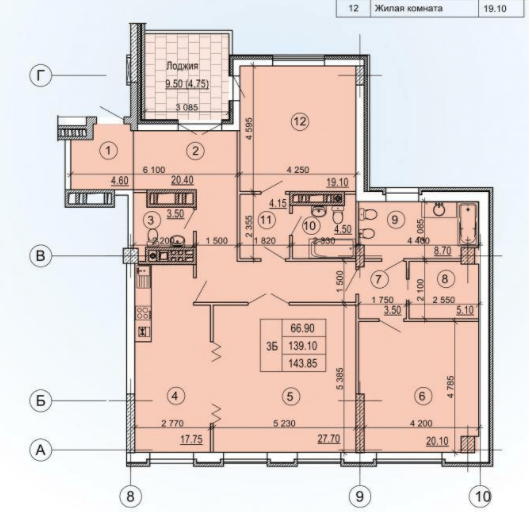 Продаж 3-кімнатної квартири 150 м²