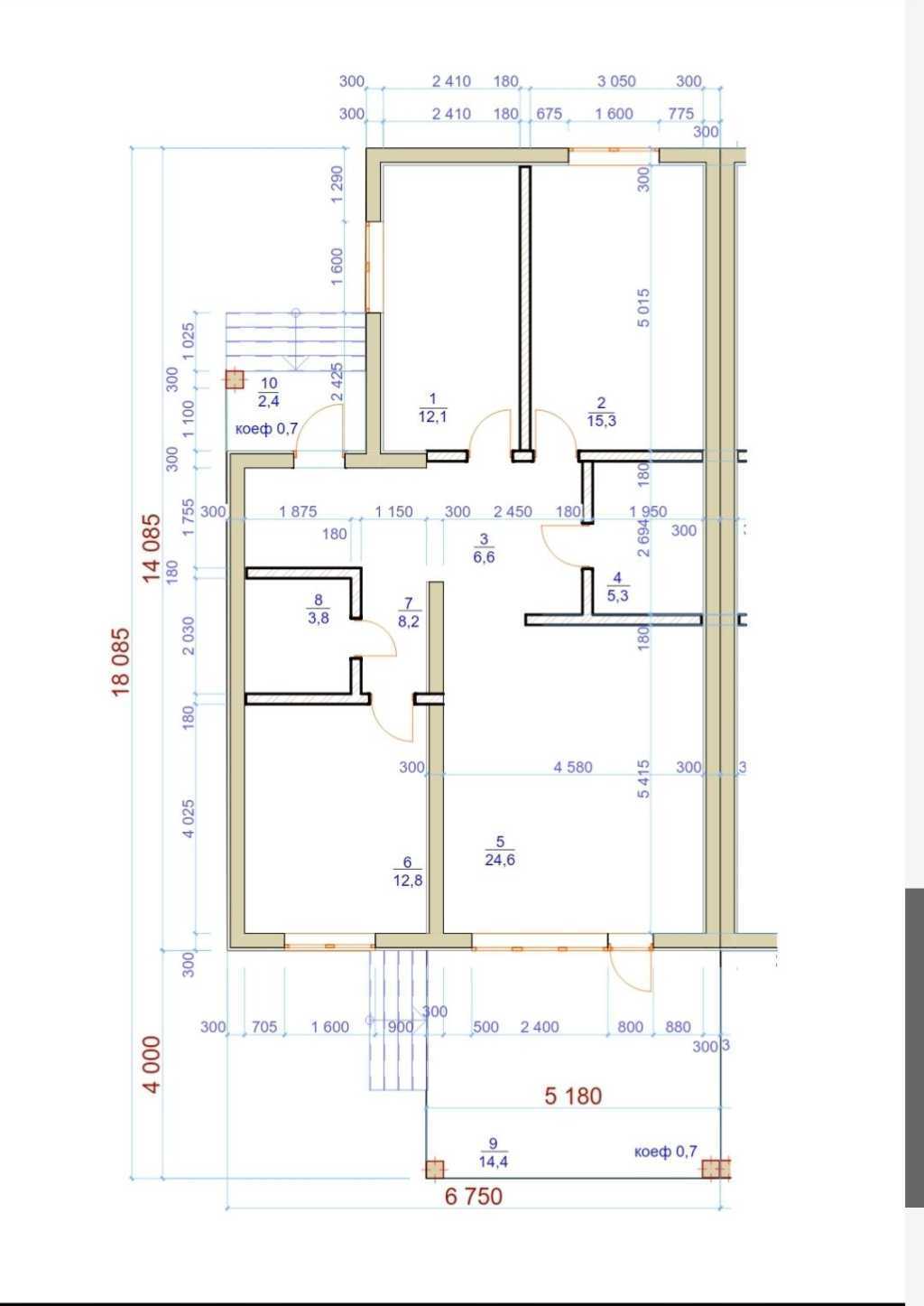 Продаж будинку 106 м², Зоряна, 32