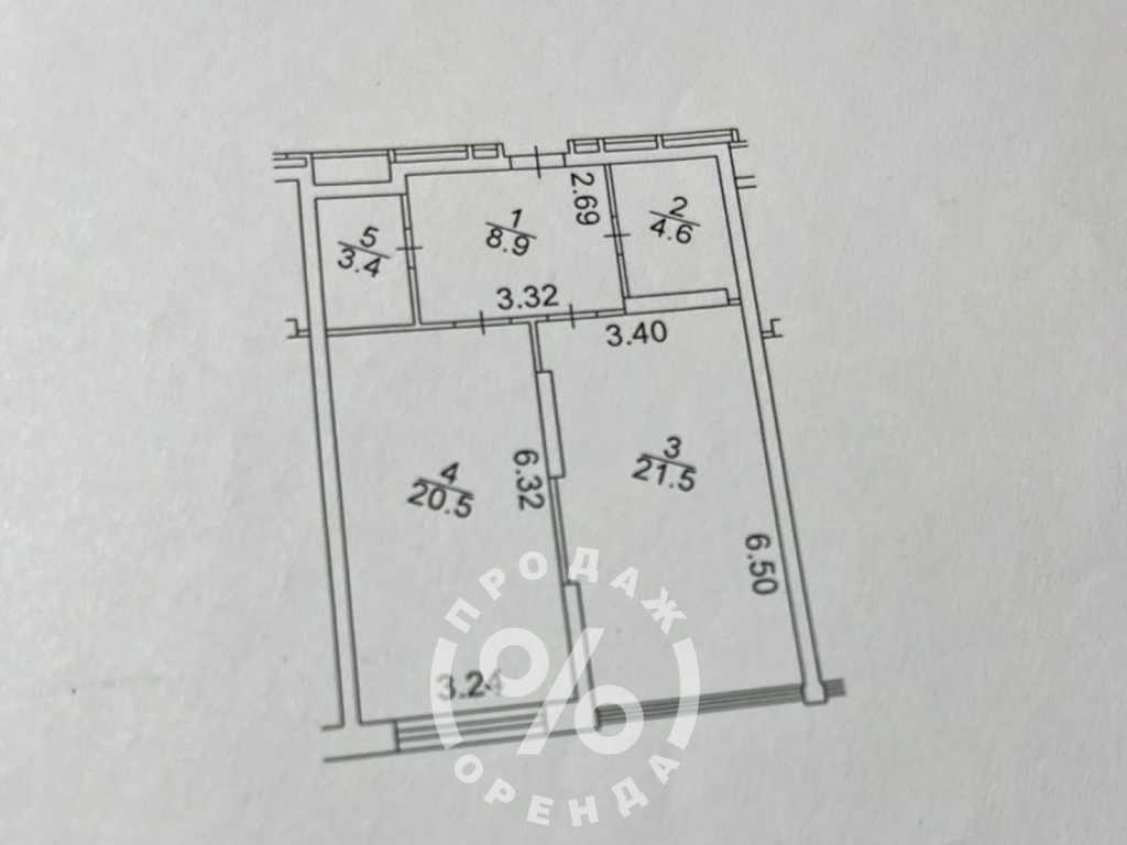 Продажа 2-комнатной квартиры 58 м², Василия Тютюнника ул., 28А