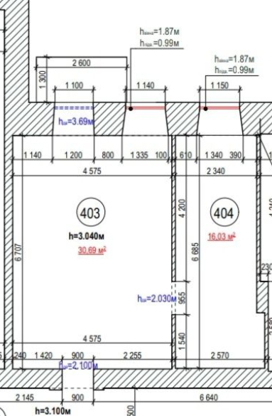 Аренда офиса 47 м², Георгиевский пер., 7