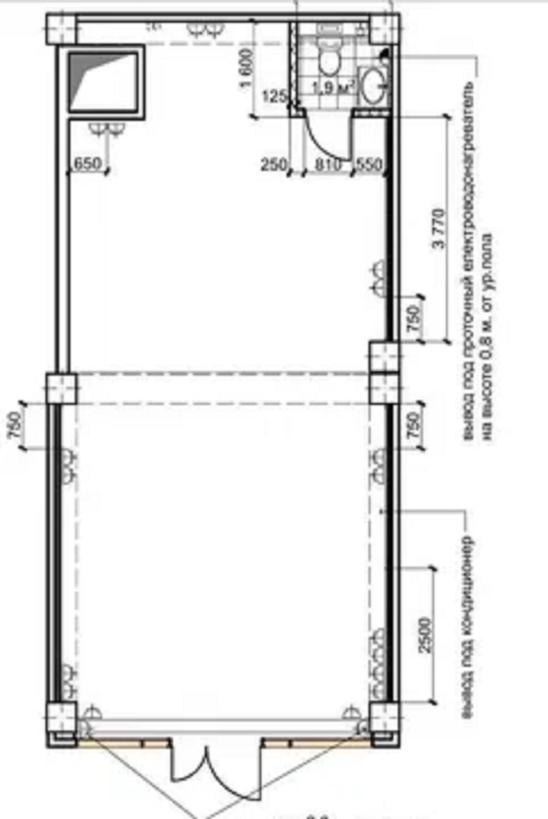 Аренда офиса 62 м², Александра Мишуги ул., 10