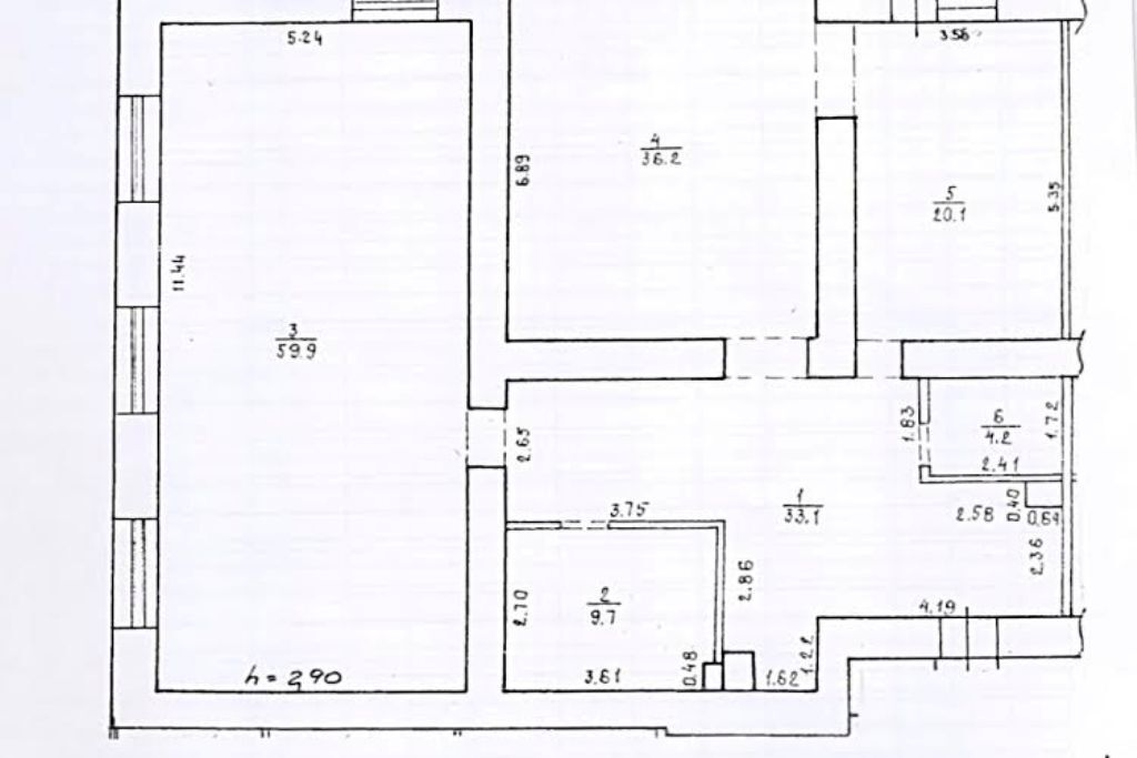 Продажа 4-комнатной квартиры 171 м², Гагарина просп., 23