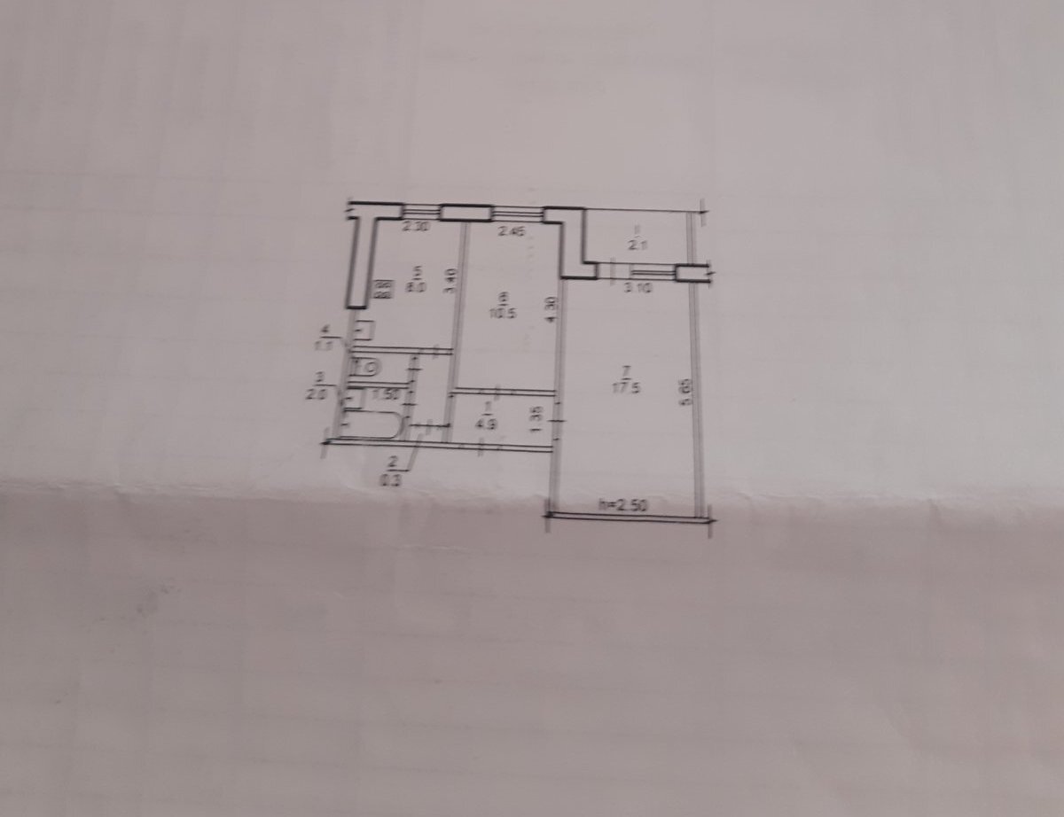 Продажа 2-комнатной квартиры 46 м², Донецкое шоссе, 124