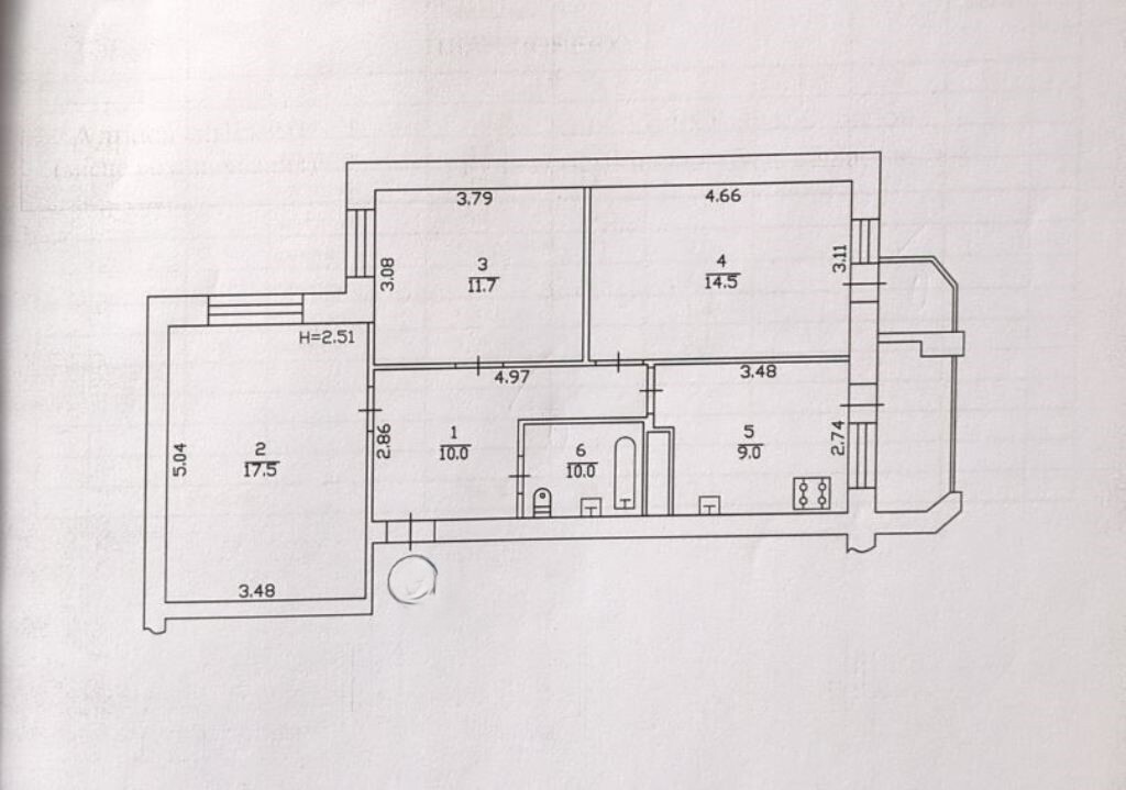 Продажа 3-комнатной квартиры 71 м², Теремковская ул., 2А