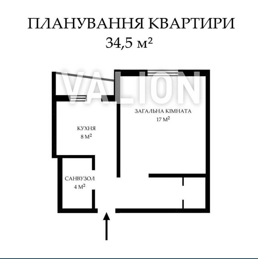 Продажа 1-комнатной квартиры 35.1 м², Академика Глушкова просп., 26