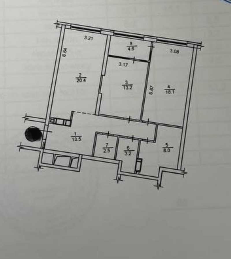 Продажа 2-комнатной квартиры 83.5 м², Причальная ул., 12