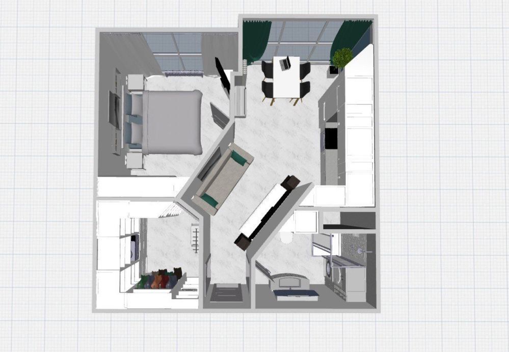 Продаж 1-кімнатної квартири 43 м²