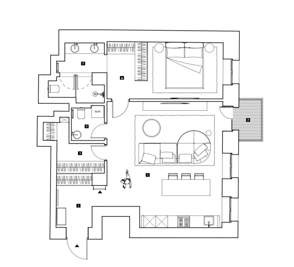 Продажа 2-комнатной квартиры 71 м²