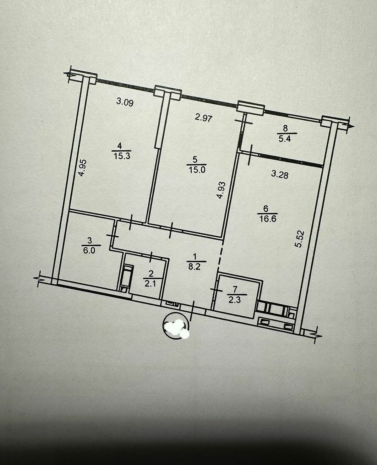 Продажа 2-комнатной квартиры 71 м²