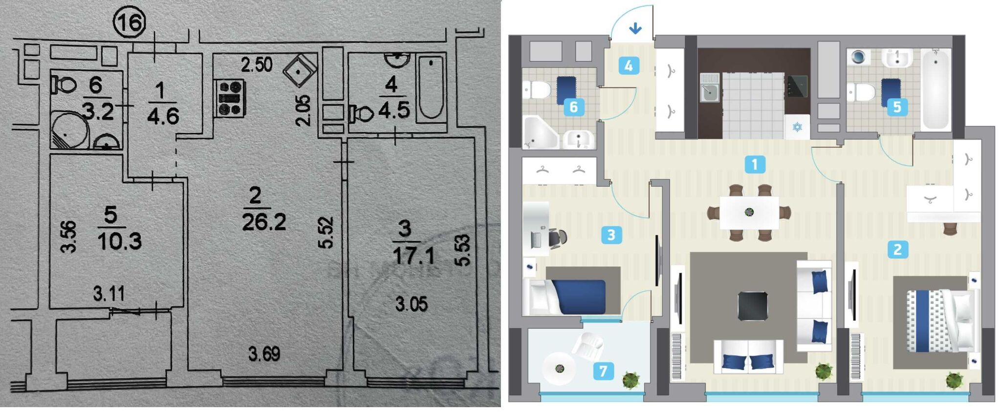 Продаж 2-кімнатної квартири 70 м²