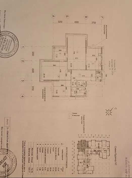 Продаж 3-кімнатної квартири 123 м²