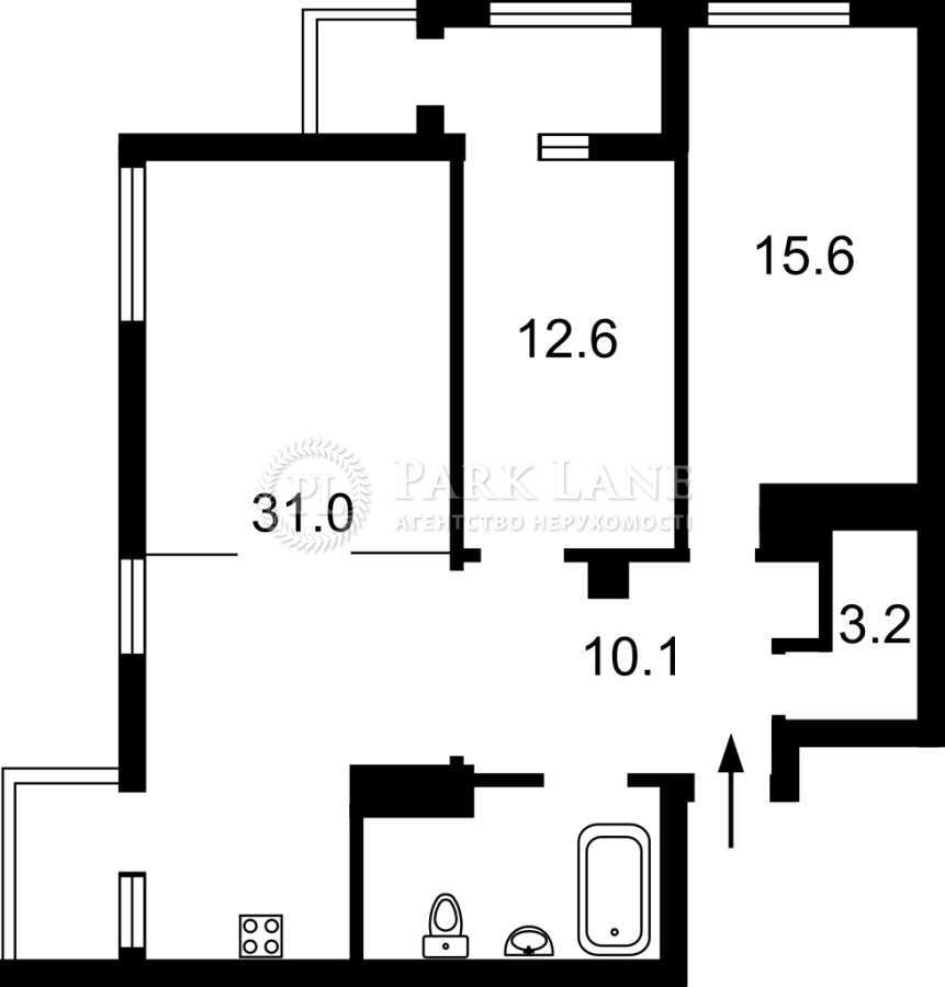 Продажа 3-комнатной квартиры 83 м², Маршала Рыбалко ул., 5Б