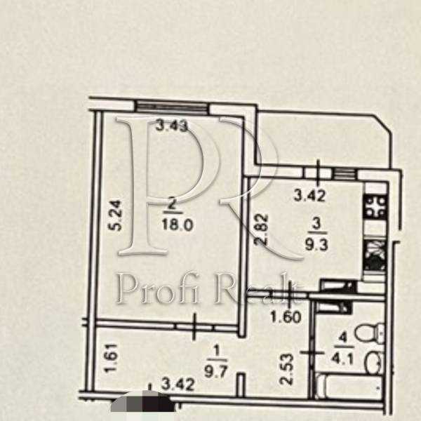 Продаж 1-кімнатної квартири 44 м², Михайла Донця вул., 2Б